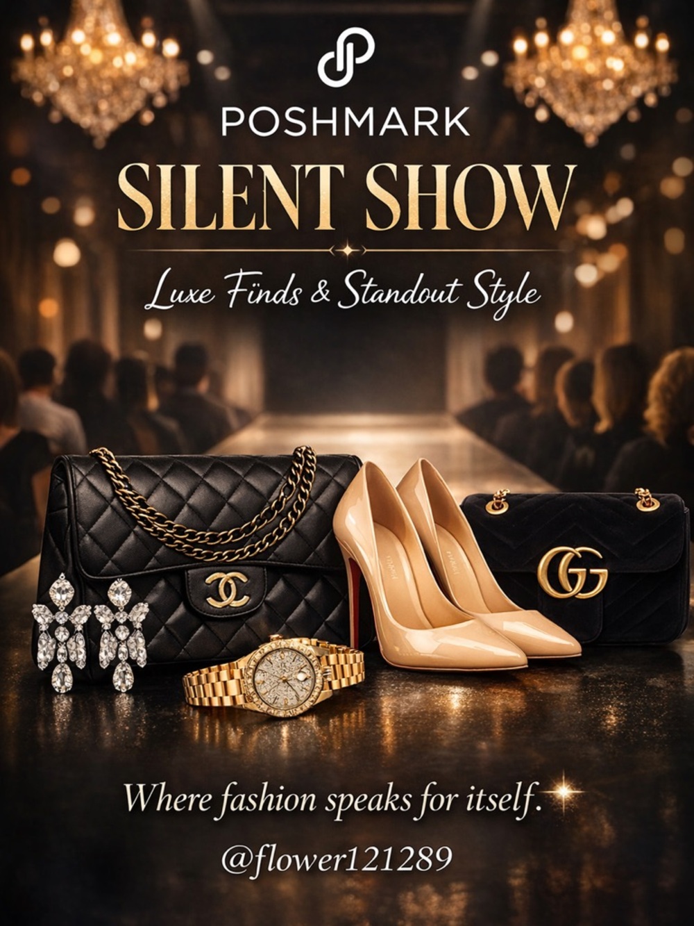 Silent 🔕 show flyer
